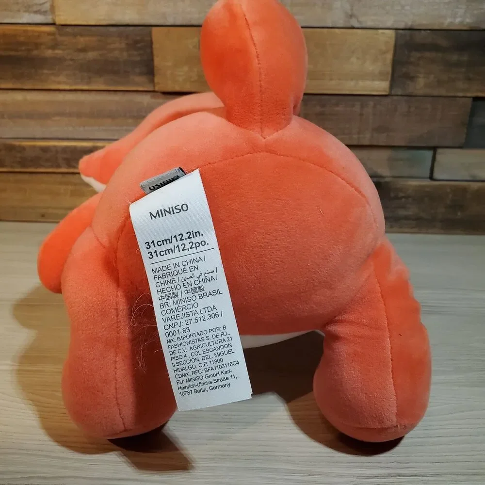 Miniso Life Soft Plush Fox Plush Orange White 12